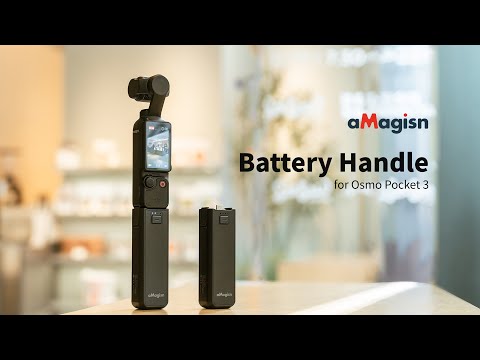 aMagisn Handle Grip Power Bank 4500mAh for DJI Osmo Pocket 3 Camera BD05