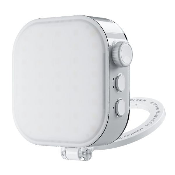 Telesin MagSafe RGB Cube Fill Light Color Temperature w/ Clip for Smartphone iPhone & Android Devices P5-BGD-03 Telesin