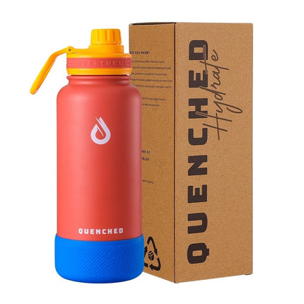 Quenched Hydrate 32oz Luffy Edition Stainless Steel Insulated Tumbler w/ Silicone Boot Quenched