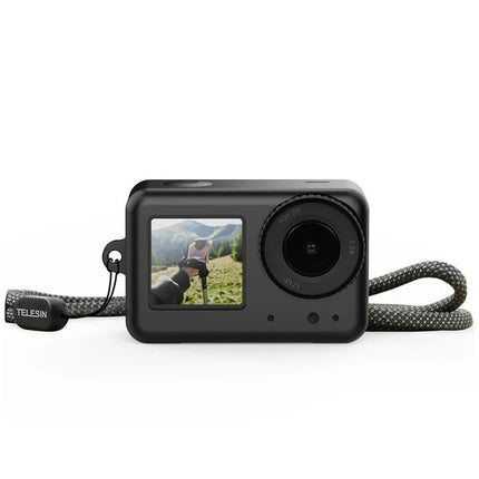 Telesin Silicone Cover Case for DJI Osmo Action 5 Pro, 4, 3 Cameras S6-PTC-06-TDJ
