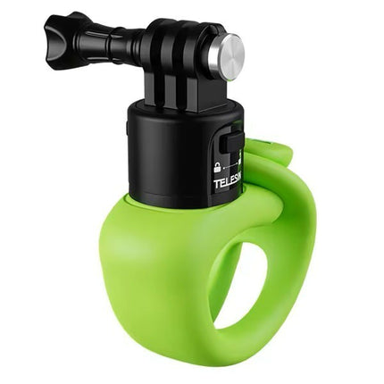 Telesin Quick-Release Small-Q Silicone Ring Handlebar Mount for Action Cameras Telesin