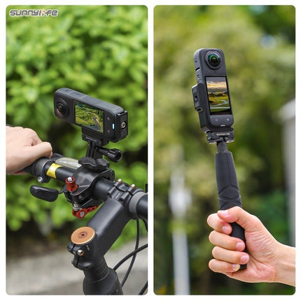 Sunnylife  L-Type Frame Case Combo w/ Quick-Release Foldable Adapter for Insta360 X4 Camera Sunnylife