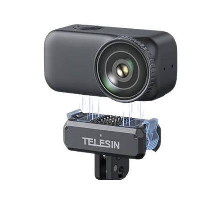 TELESIN Magnetic Quick Release Charging Adapter Mount Foldable Base DJI Osmo Nano Camera S7-JBK-17 OveerUps