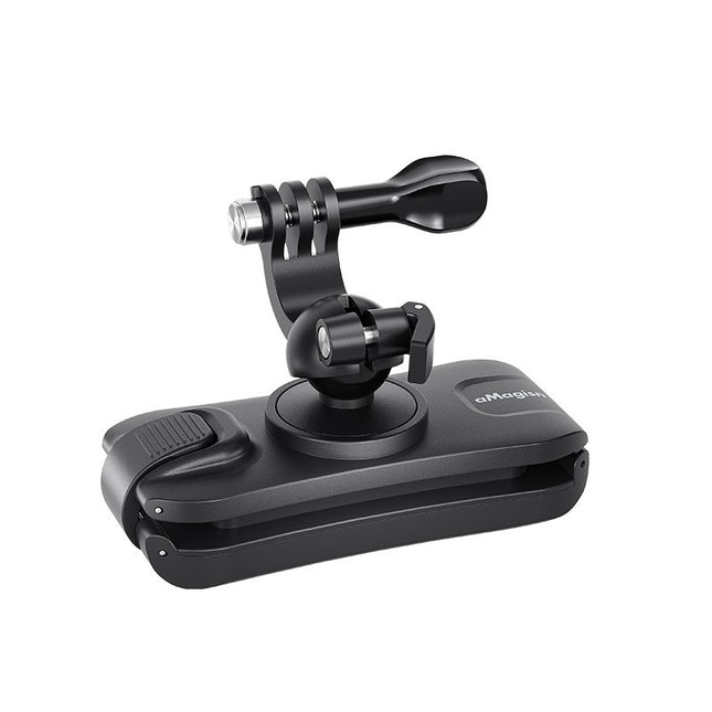 aMagisn 360° POV Backpack Clip Mount for DJI Osmo GoPro Insta360 Phone Hands Free Camera Holder OveerUps
