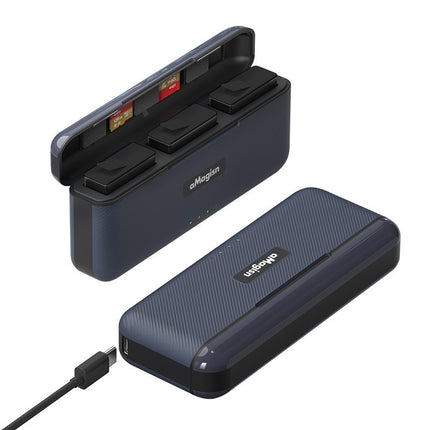 aMagisn Fast Charge Box for GoPro Hero 13 Triple Battery Charger Storage Case OveerUps