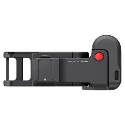 Telesin StreetGrip Grip Handheld Shutter Kit for DJI Osmo Action 5 Pro 4 3 Cameras  S6-FMS-22-TDJ