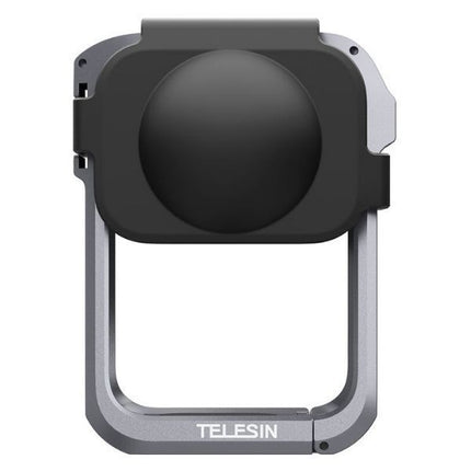Telesin Aluminum Frame Cage Cold Shoe with Lens Cover for DJI Osmo 360 S6-FMS-30-TDJ