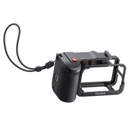 Telesin StreetGrip Grip Handheld Shutter Kit for DJI Osmo Action 5 Pro 4 3 Cameras  S6-FMS-22-TDJ