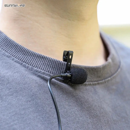 Sunnylife Clip-On Lavalier Microphone for Insta360 X4 Camera MC490-X4 Sunnylife