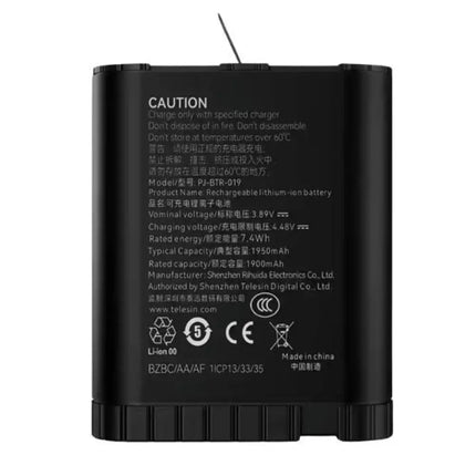 Telesin 3-Slot Battery Charging Hub w/ 2 Arc Batteries for Gopro Hero 13 Camera S0-ECB-07-TGP Telesin