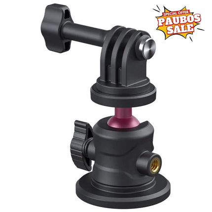 Telesin Magnetic Mount 360-Rotation Tilt for Action Cameras Gopro, DJI Osmo, Insta360, SJCAM, etc S7-JBK-12 Telesin