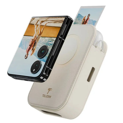 Telesin Portable Pocket Printer Kit w/ MagSafe Strap Bag for Smartphone iPhone & Android Devices P5-PLD-02 Smartphone