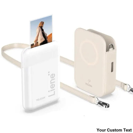 Telesin Portable Pocket Printer Kit w/ MagSafe Strap Bag for Smartphone iPhone & Android Devices P5-PLD-02 Smartphone