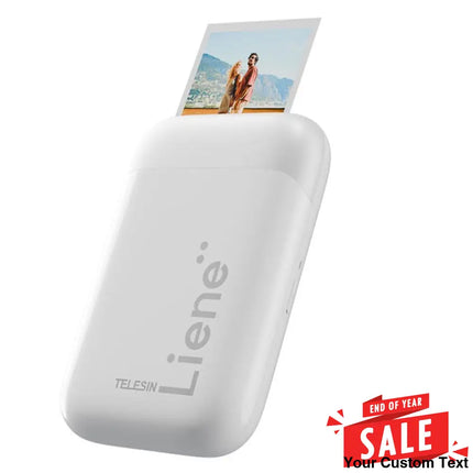 Telesin Portable Pocket Printer Kit w/ MagSafe Strap Bag for Smartphone iPhone & Android Devices P5-PLD-02 Smartphone