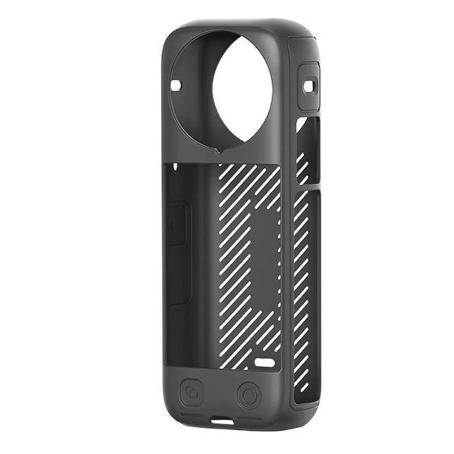 aMagisn Silicone Cover Case w/ Strap for Insta360 X4 Camera AD05 aMagisn